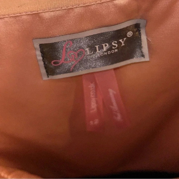 Lipsy London Pink Evening Mini Dress. UK size 12 US size 8 - Picture 5 of 7